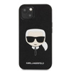 Karl Lagerfeld Saffiano Ikonik Karl`s Head - Etui iPhone 13 Mini (czarny)